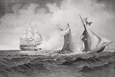 Destruction of the Privateer 